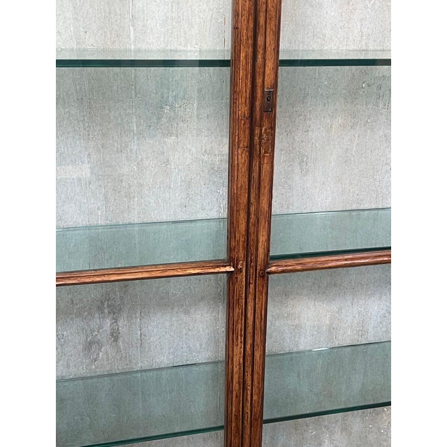 French Wood & Glass Display Cabinet, 20th Century For Sale - Image 10 of 10