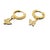 Early 21st Century Freedom Butterfly Gold Vermeil & Pave Diamond Earrings, A Pair For Sale - Image 5 of 6