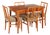 Mid-Century Modern Dining Table and Chairs in Mahogany by Gordon Russell, 1960s, Set of 5 For Sale