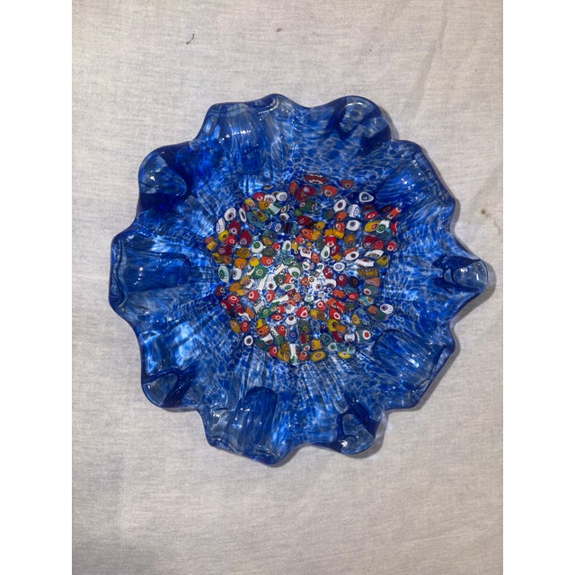 Glass Vintage Murrina Centerpiece, 1970 For Sale - Image 7 of 8