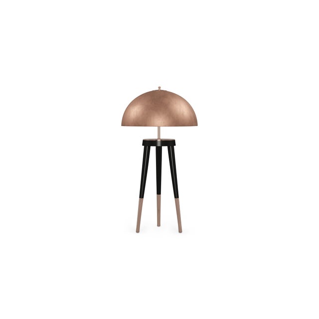 Wood Brera Table Lamp by Cr For Sale - Image 7 of 9