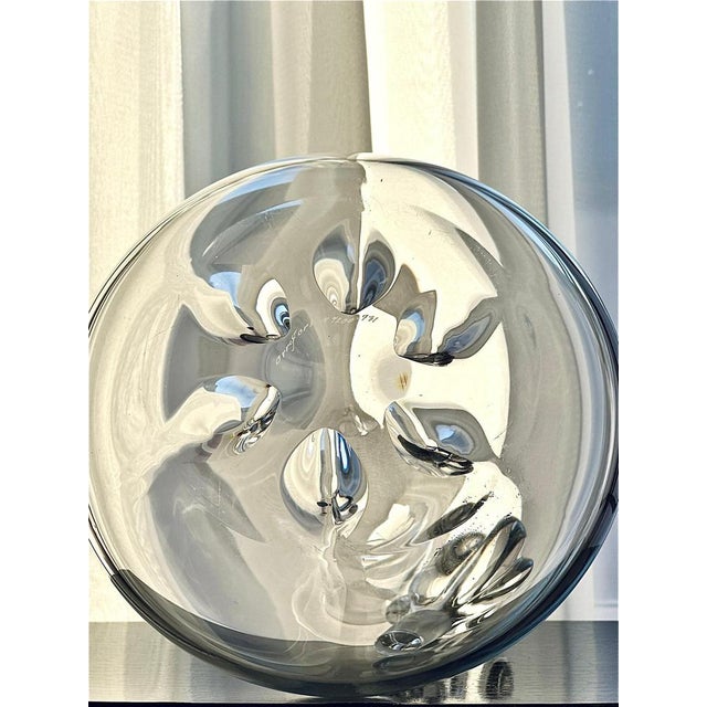 Swedish Ships Decanter by Nils Landberg for Orrefors, 1970s For Sale - Image 3 of 5