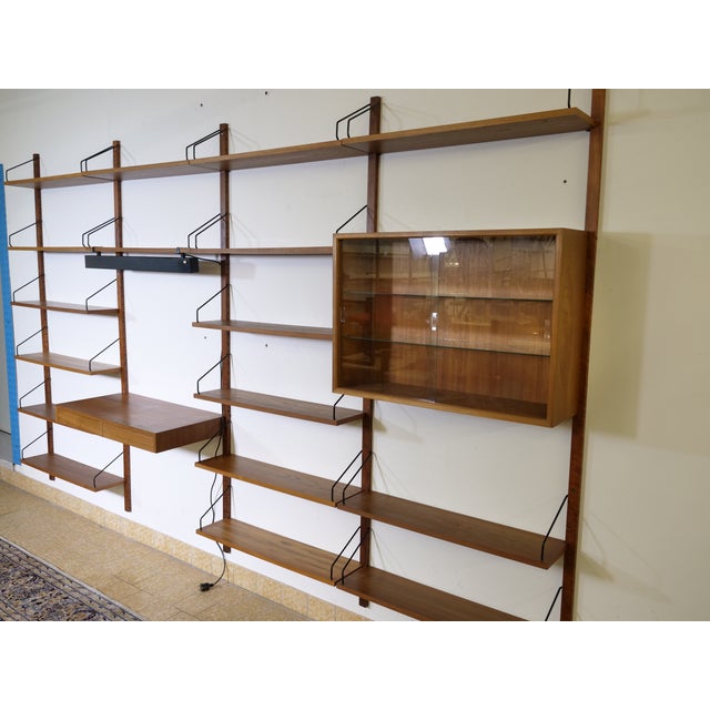 Wood Mid-Century Modern Shelving System in Teak by Poul Cadovius, 1960s For Sale - Image 7 of 18