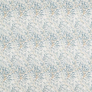 Morris & Co. Willow Boughs WW Fabric in Mineral Blue For Sale