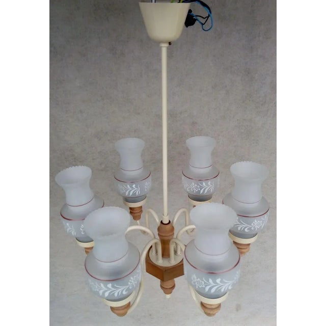 Vintage Chandelier, 1970s For Sale - Image 10 of 11