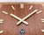 Vintage Brown Wooden Wall Clock from Pragotron, 1980s For Sale - Image 10 of 16