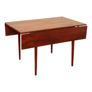 Ray Curran Studio Made Walnut Drop Leaf Dining Table