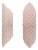 Pink Murano Glass Wall Sconces with Textured Relief, 2000s, Set of 2 For Sale
