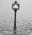 Vintage French Crystal Cut 3-Tier Serving Cake Stand For Sale - Image 5 of 14