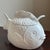 Vintage Hand Painted Ceramic Fish Tureen & Ladel For Sale - Image 11 of 16