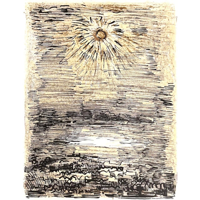 Artist: Andre Cottavoz Country: France Title: L’Exile-d’Helene v2-9 Medium: Original Lithograph Marks: Not signed, not...