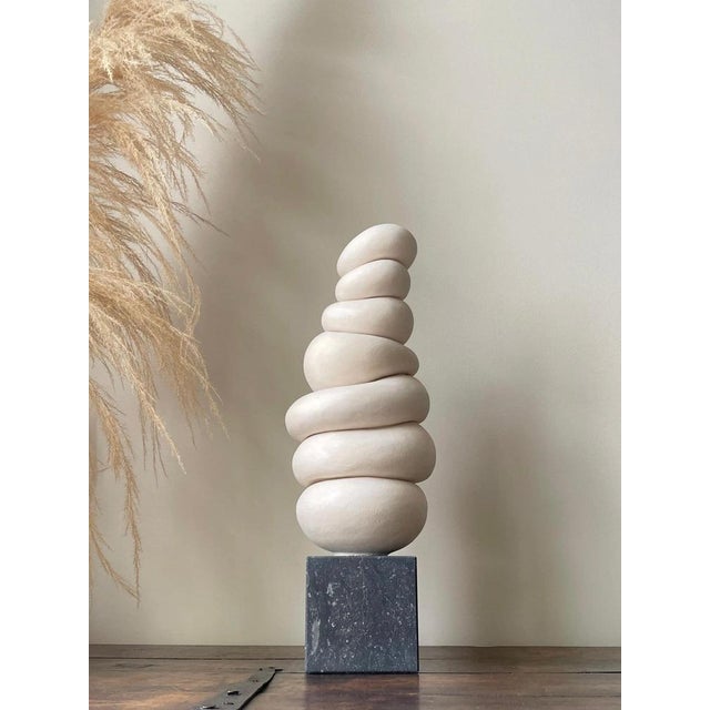 Modder Keep Flowing Ceramic Sculpture by Françoise Jeffrey For Sale - Image 6 of 9