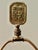 Vintage Tobacco Leaf Chinoiserie Porcelain Lamp With Double Happiness Finial and Ming Style Base - Shade Included For Sale - Image 10 of 12