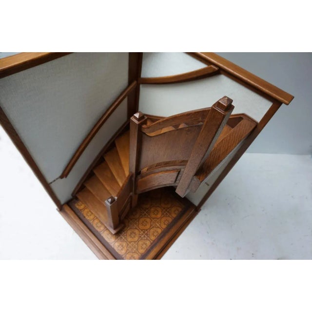 Architectural Miniature Staircase Model of Mastery or Escalier de maîtrise, 1960s For Sale - Image 4 of 16