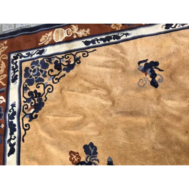 Vintage European Chinese Style Rug For Sale - Image 10 of 14