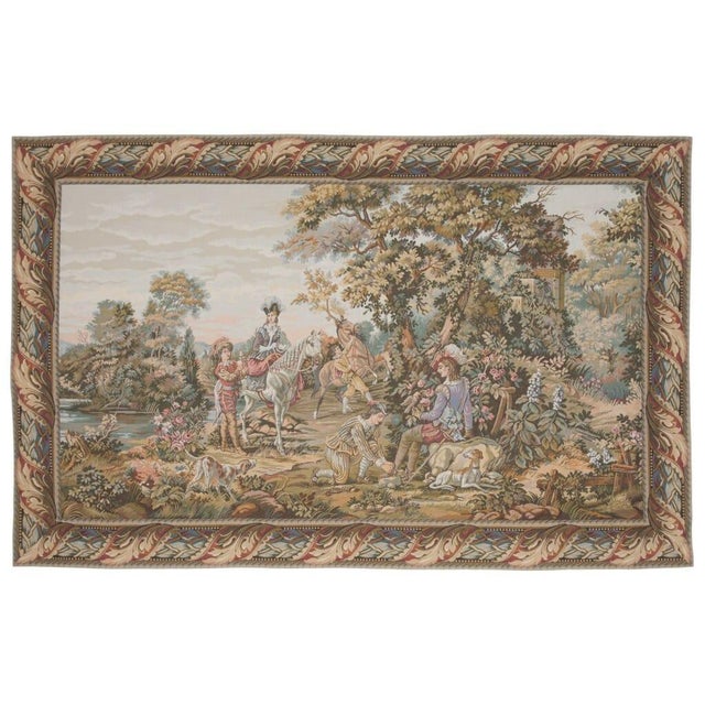 This beautiful tapestry is woven on a jacquard loom by skilled weavers, keeping alive the centuries old tradition of...