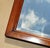 Antique English Queen Anne Style Wall-Mounted Mirror with Bevelled Mahogany Frame For Sale - Image 10 of 16
