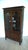 Antique Display Bookcase in Dark Nutwood, England, 1890s For Sale - Image 6 of 7