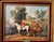 Mid 20th Century Mid 20th Century Ralph Lauren Hunt Print After H. Vernet in Gold Frame With Velvet Liner For Sale - Image 5 of 7