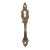Antique Victorian Brass Music Cabinet Finger Pull For Sale