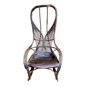 1970s Vintage Adirondack Rocking Chair