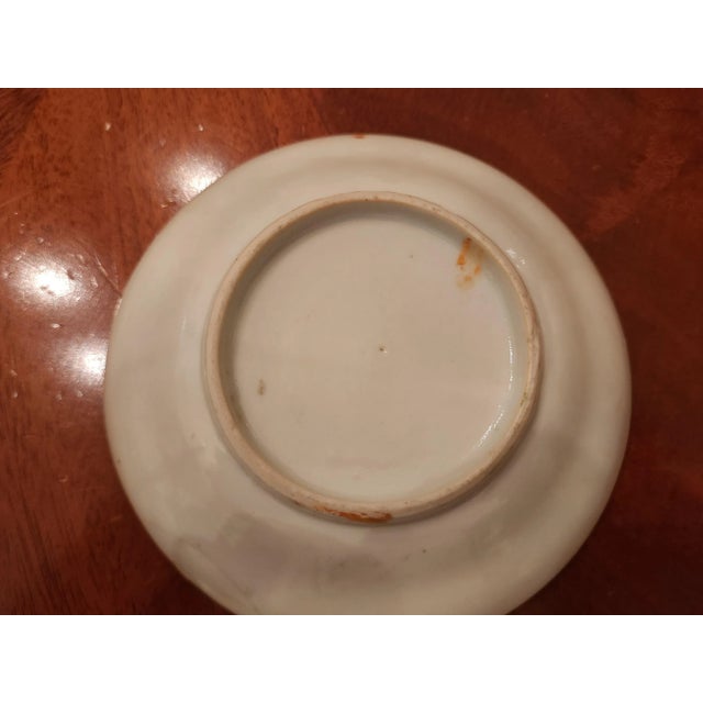 Antique 19th Century Rose Medallion Porcelain Dish For Sale - Image 4 of 8