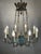 Traditional Royal French Empire Gilt Bronze and Forest Green 8-Armed Chandelier, 1950s For Sale - Image 3 of 18
