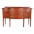 Baker Furniture Style Federal Inlaid Mahogany Sideboard Credenza For Sale
