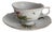 Form Wellenspiel with Relief Decor Summer Meadow Tea Cup with Saucer from Meissen, 1990s, Set of 2 For Sale
