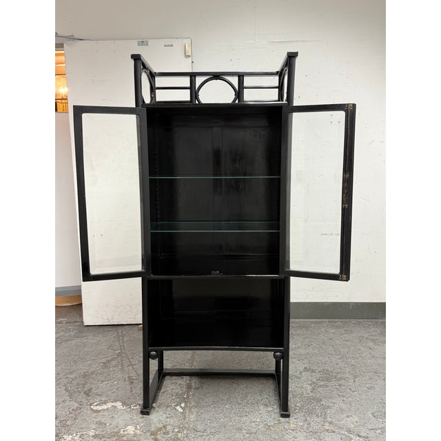 Josef Hoffmann Josef Hoffmann Beechwood Vitrine, Circa 1905 For Sale - Image 4 of 12