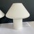 Hala Zeist Vintage Hala Zeist Opaline Glass Mushroom Table Lamps - a Pair For Sale - Image 4 of 8