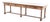 Long Early 20th Century Rustic Dining Table in Oak Wood For Sale