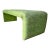 70s Postmodern Vladimir Kagan Style Upholstered Waterfall Bench/ Sold For Sale