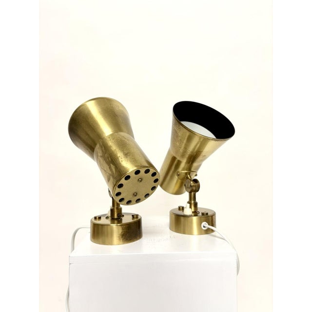 Brass Sconces by Hans-Agne Jakobsson for Hans-Agne Jakobsson Ab Markaryd, 1960s, Set of 2 For Sale - Image 13 of 14
