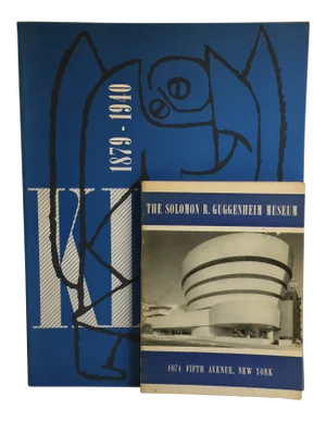 1960s Guggenheim Museum Paul Klee Books - Set of 2