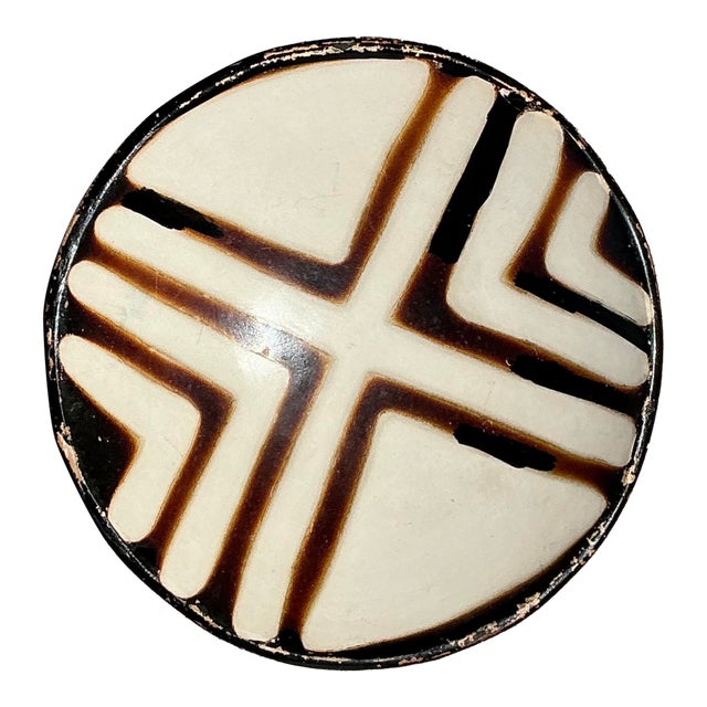 Vintage Original Studio Pottery Ring Dish For Sale