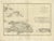 ntique Map of Santa Domingo and Puerto Rico and Eastern Bahamas, 1780 For Sale