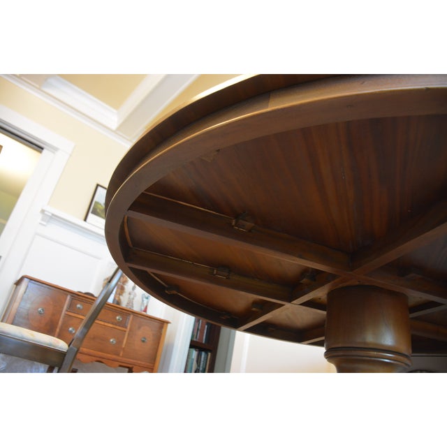 Antique French Napoleon III Pedestal Table For Sale In Portland, OR - Image 6 of 9