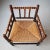 Dutch Bobbin Chair with Rush Seat, 1930s For Sale - Image 6 of 10