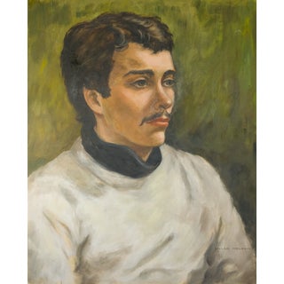 Portrait of a Summer Man - Helen Nelson, C. 1965 For Sale