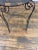 French Garden Chair - Wrought Iron - Art Nouveau For Sale In Providence - Image 6 of 8