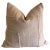 Blush Custom Hand Made Patchwork Vilana Wool Pillow Includes Down Feather Insert For Sale - Image 8 of 8