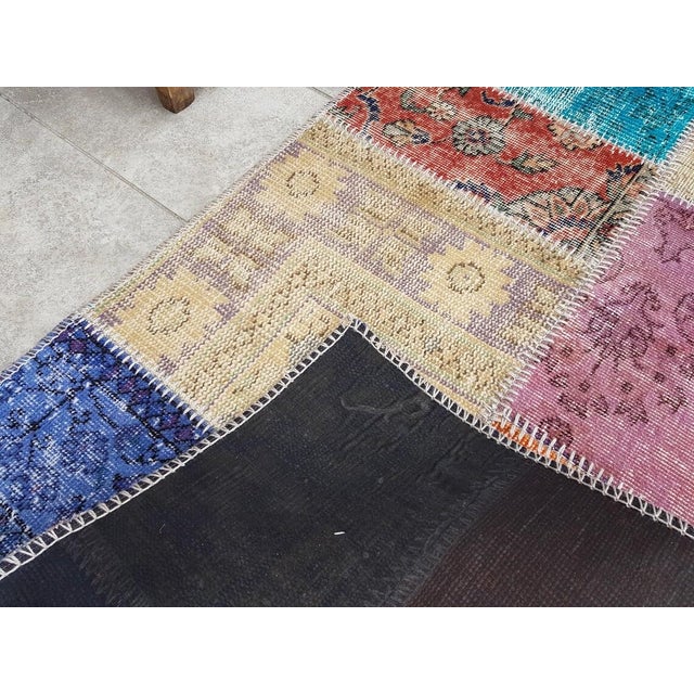 Oushak Vintage Anatolian Runner For Sale - Image 10 of 10