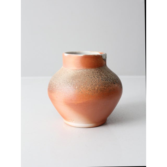 Vintage Studio Pottery Vase For Sale - Image 4 of 12