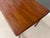 Brown 1960s Refinished Danish Modern Teak Draw Leaf Dining Table For Sale - Image 8 of 8
