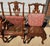 Late 20th Century 4 Henredon Carved Oak and Cane Dining Chairs For Sale In Washington DC - Image 6 of 9
