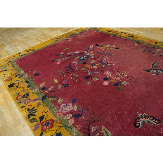 Art Deco 1920s Chinese Art Deco Carpet For Sale - Image 3 of 7
