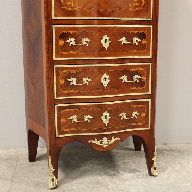 Antique Napoleon III Secretaire, 1800s For Sale - Image 15 of 18