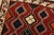 Qashqai Rug 3’8” X 6’7” Red Wool Vintage Tribal Hand-Knotted Oriental Carpet For Sale In Philadelphia - Image 6 of 13