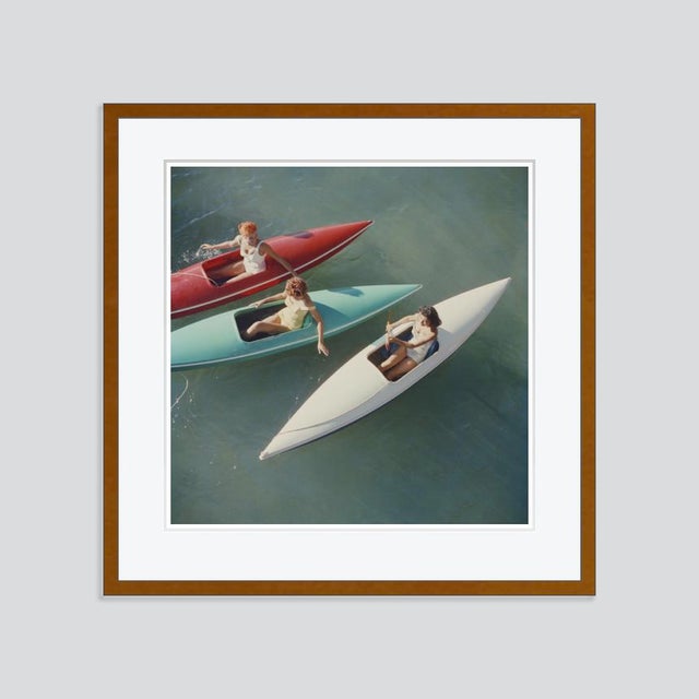 Modern Lake Tahoe Trip 1959 by Slim Aarons Framed C Print For Sale - Image 3 of 3